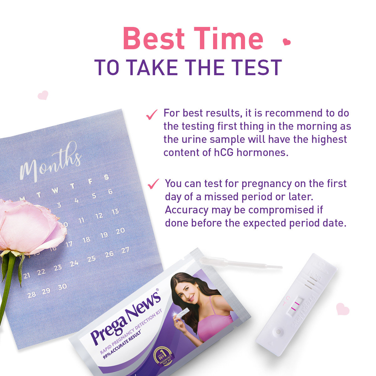 Prega News Pregnancy Test Kit, 1 Count, Pack of 1 Prega News Pregnancy Test Kit, 1 Count, Pack of 1
