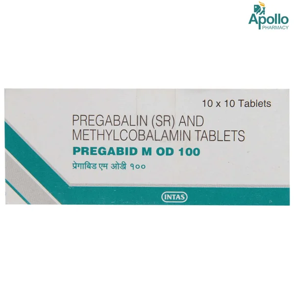 Pregabid M OD 100 Tablet 10's