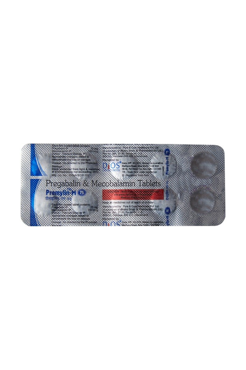 Premylin M 750 Tablet 10's, Pack of 10 Premylin M 750 Tablet 10's, Pack of 10