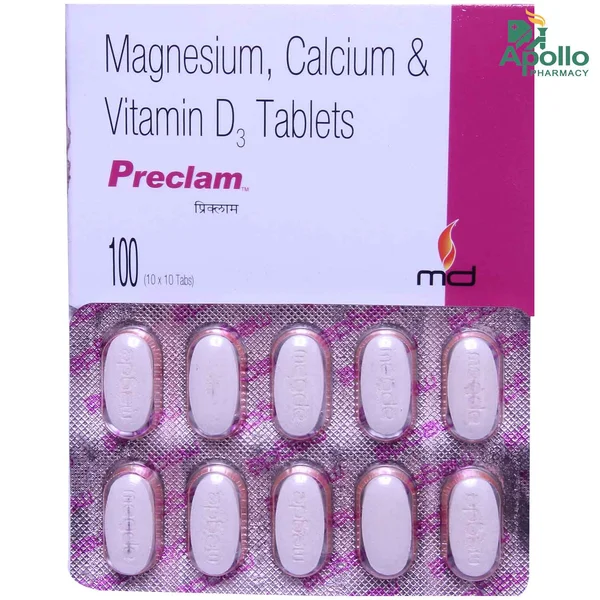 Preclam Tablet 10's, Pack of 10
