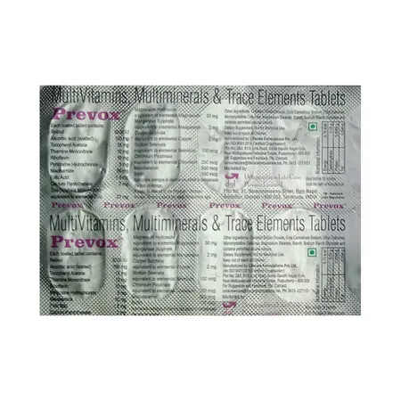 Prevox Tablet 10s