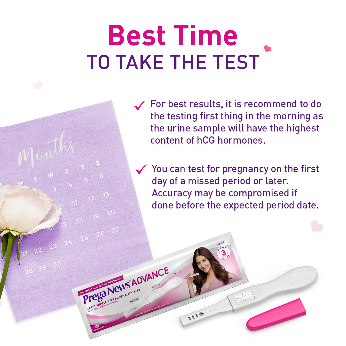 Prega News Advance Rapid Single-Step Pregnancy Test Kit, 1 Count, Pack of 1 Prega News Advance Rapid Single-Step Pregnancy Test Kit, 1 Count, Pack of 1