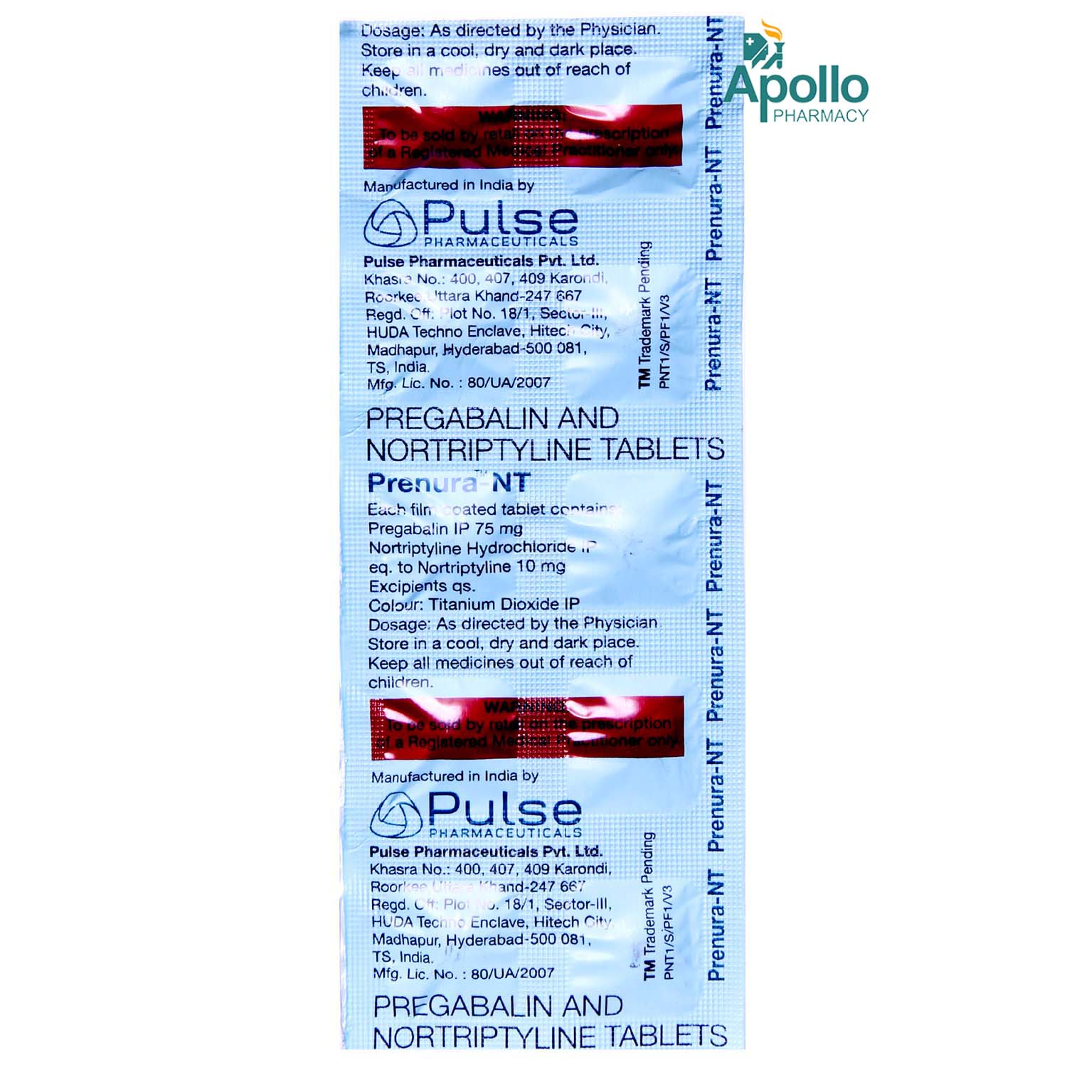 Prenura NT Tablet 10's, Pack of 10 TabletS Prenura NT Tablet 10's, Pack of 10 TabletS