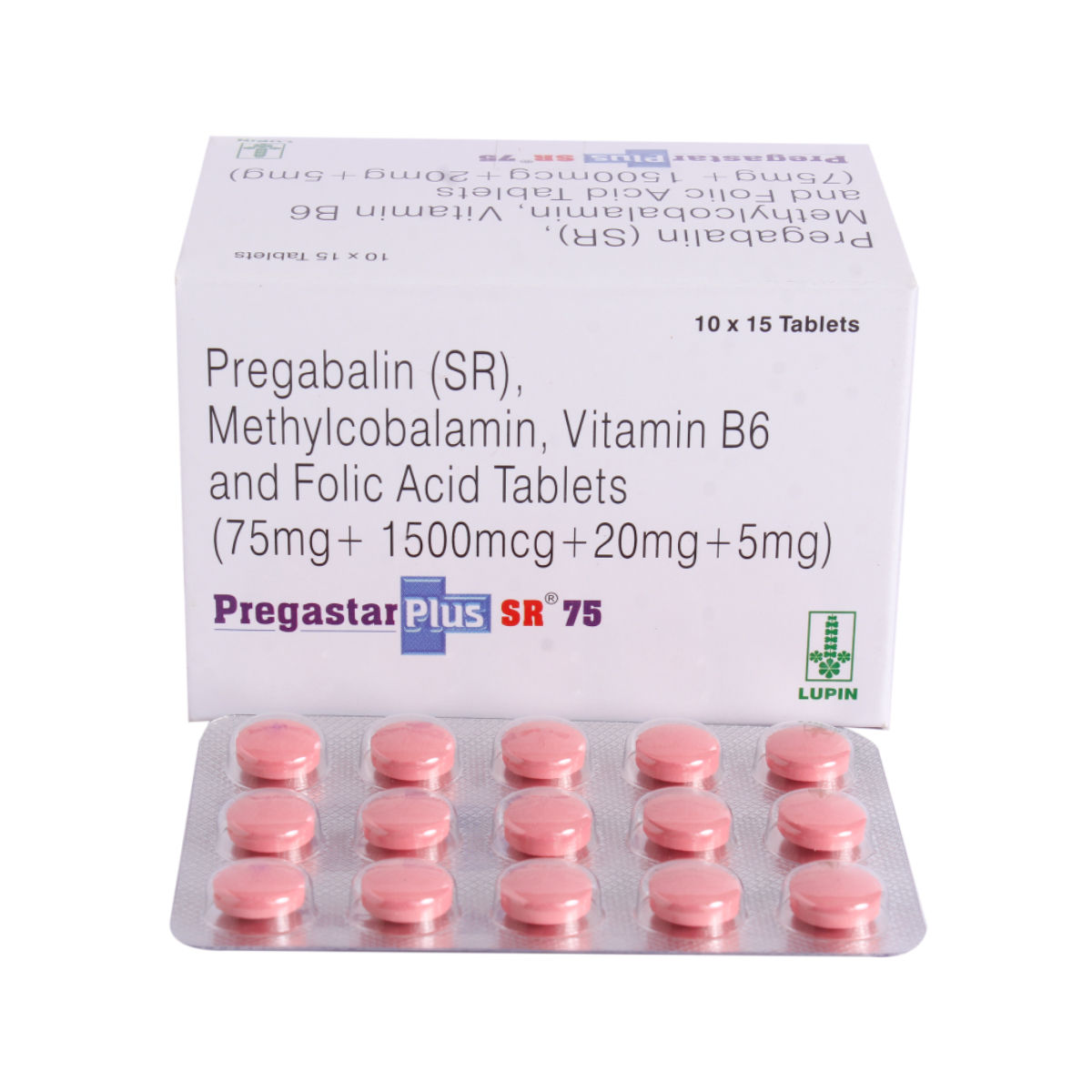 Buy Pregastar Plus SR 75 Tablet 15's Online