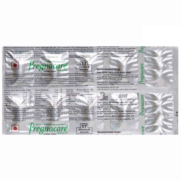 Pregnacare Tablet 10's