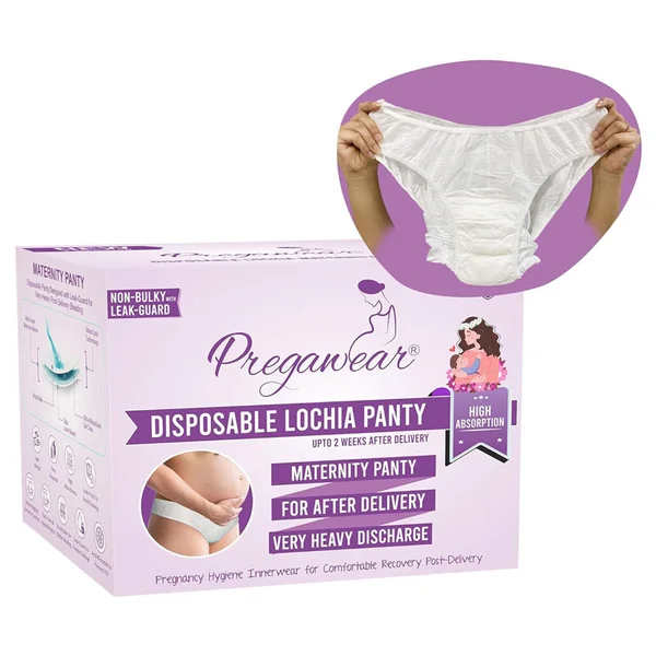 Pregawear Disposable Lochia Panty Medium, 5 Count, Pack of 1