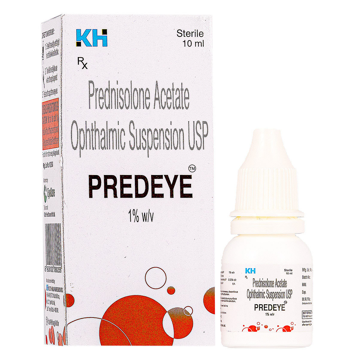 Predeye Ophthalmic Suspension 10 ml, Pack of 1 Suspension Predeye Ophthalmic Suspension 10 ml, Pack of 1 Suspension
