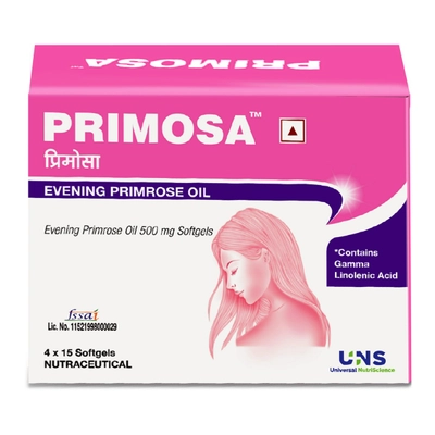 Primosa 500 Capsule 15's, Pack of 15