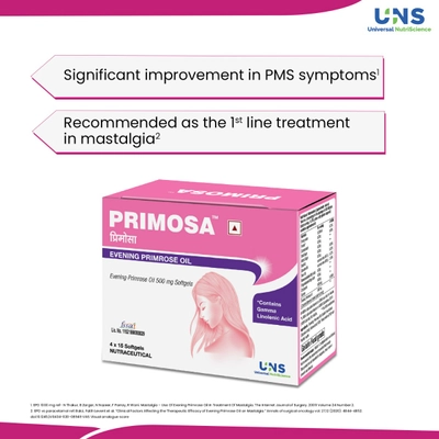 Primosa 500 Capsule 15's, Pack of 15