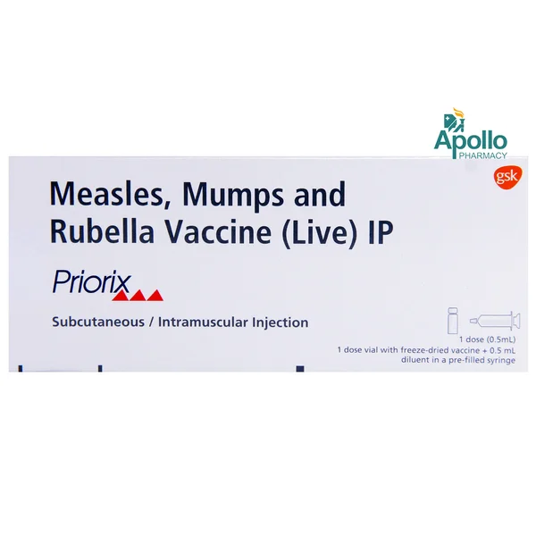 Priorix Vaccine 0.5 ml