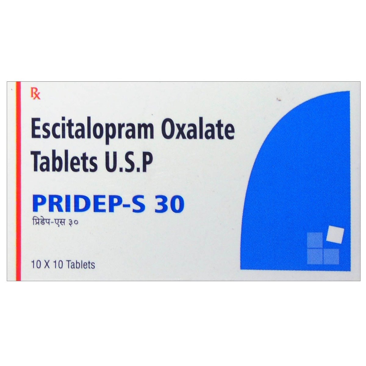 Pridep S 30 mg Tablet 10's, Pack of 10 TABLETS Pridep S 30 mg Tablet 10's, Pack of 10 TABLETS