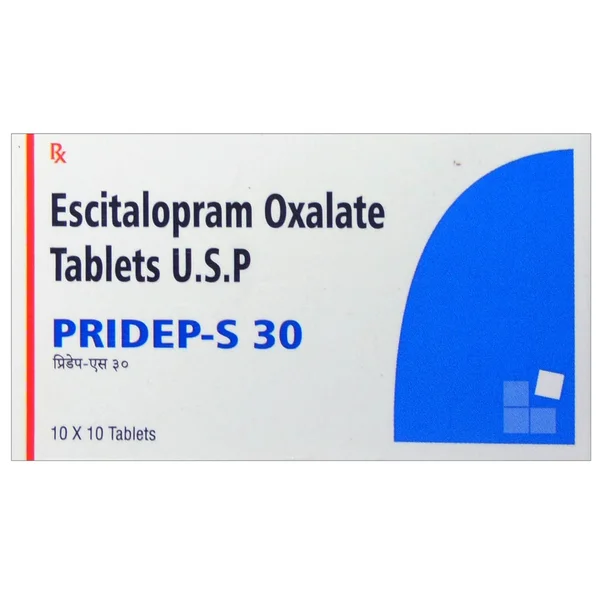 Pridep S 30 mg Tablet 10's