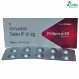 PRITORVA 40MG TABLET, Pack of 10 TABLETS