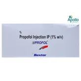 PROFOL INJECTION 1%   20ML, Pack of 1 Injection