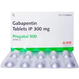 Progaba 300 mg Tablet 10's, Pack of 10 TabletS