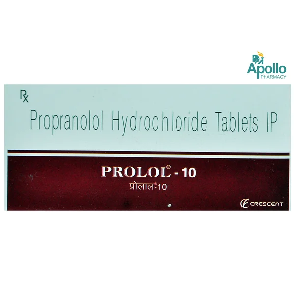 Prolol 10 Tablet 10's, Pack of 10 TabletS