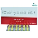 PROLOL 40MG TABLET, Pack of 10 TabletS