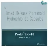 Prolol TR-40 Capsule 10's, Pack of 10 CAPSULES