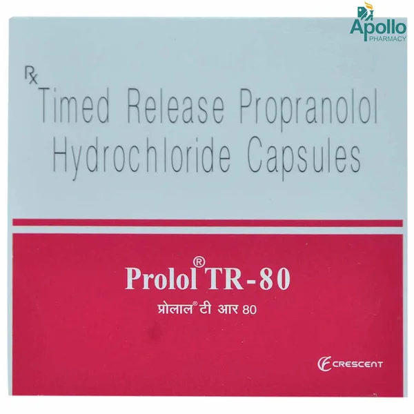 Prolol TR 80 Tablet 10's, Pack of 10 TabletS