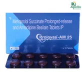 PROLOVAS AM 25MG TABLET, Pack of 10 TABLETS