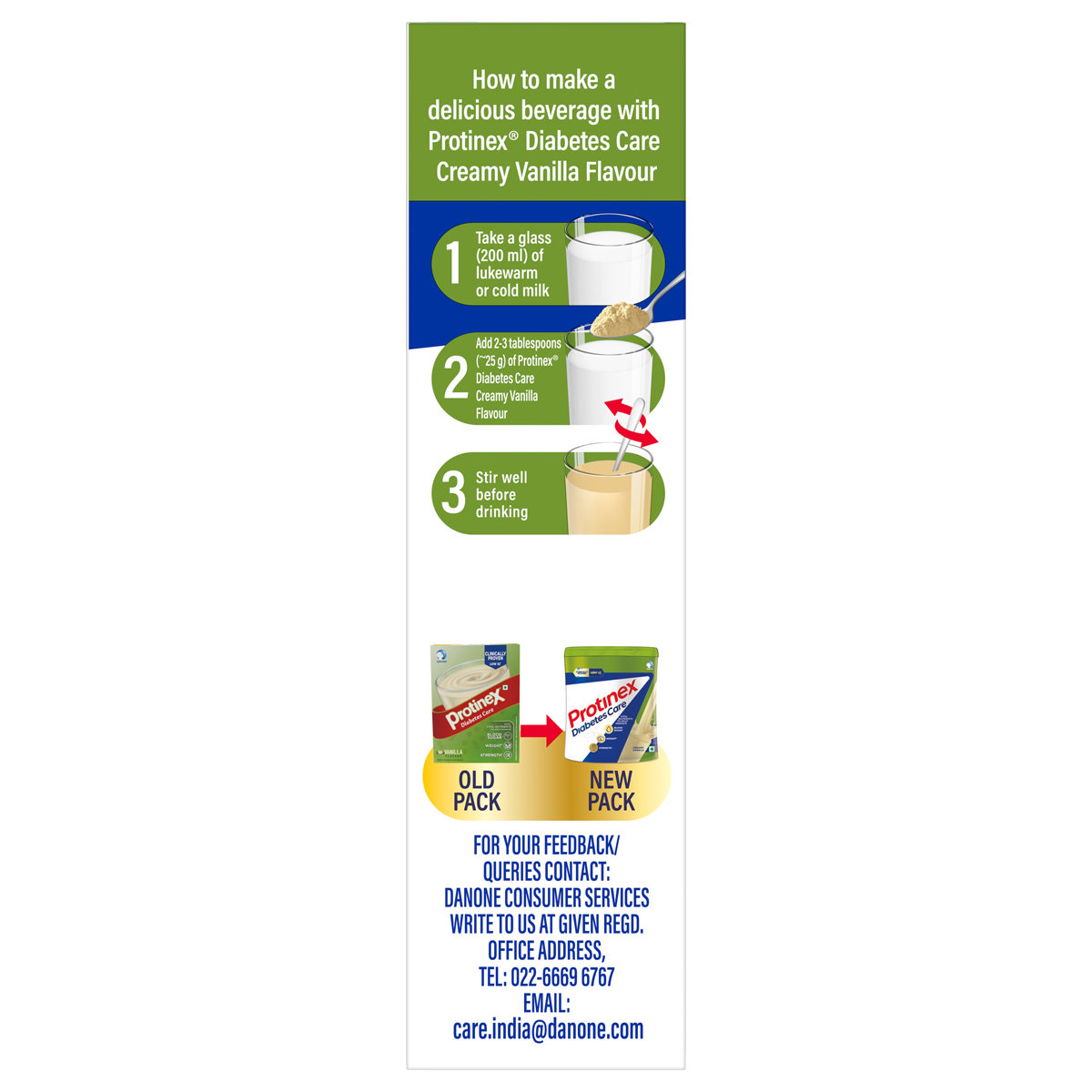 Protinex Diabetes Care Creamy Vanilla Flavour Nutrition Powder 200 gm | For Blood Sugar, Weight Management & Strength, Pack of 1 Protinex Diabetes Care Creamy Vanilla Flavour Nutrition Powder 200 gm | For Blood Sugar, Weight Management & Strength, Pack of 1