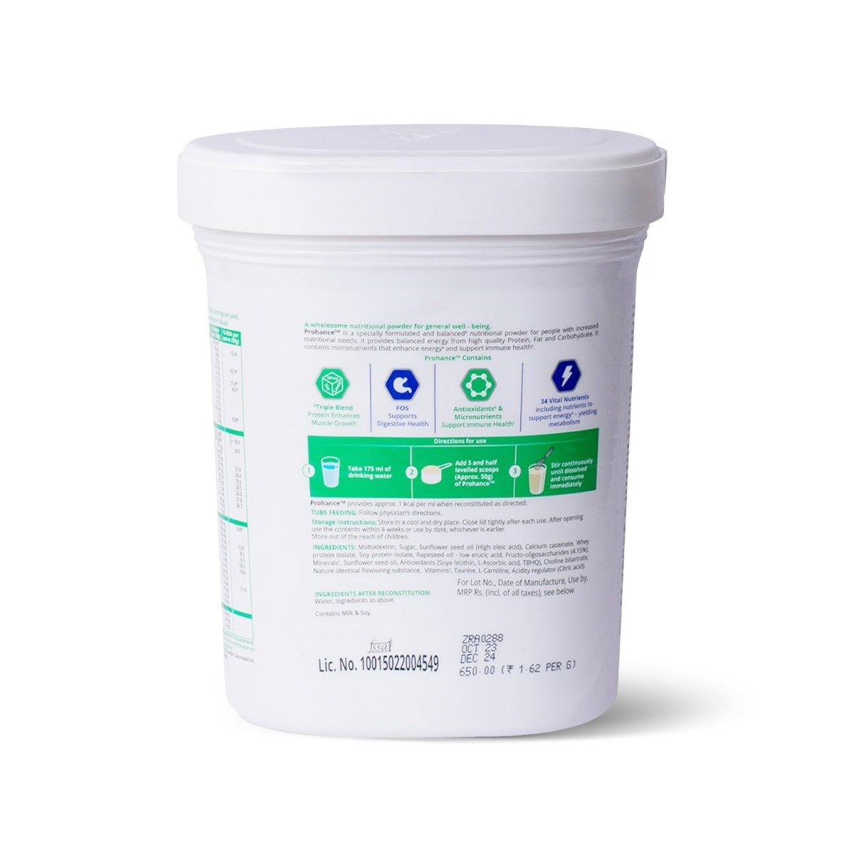 Prohance Chocolate Flavour Powder 400 gm, Pack of 1 Prohance Chocolate Flavour Powder 400 gm, Pack of 1