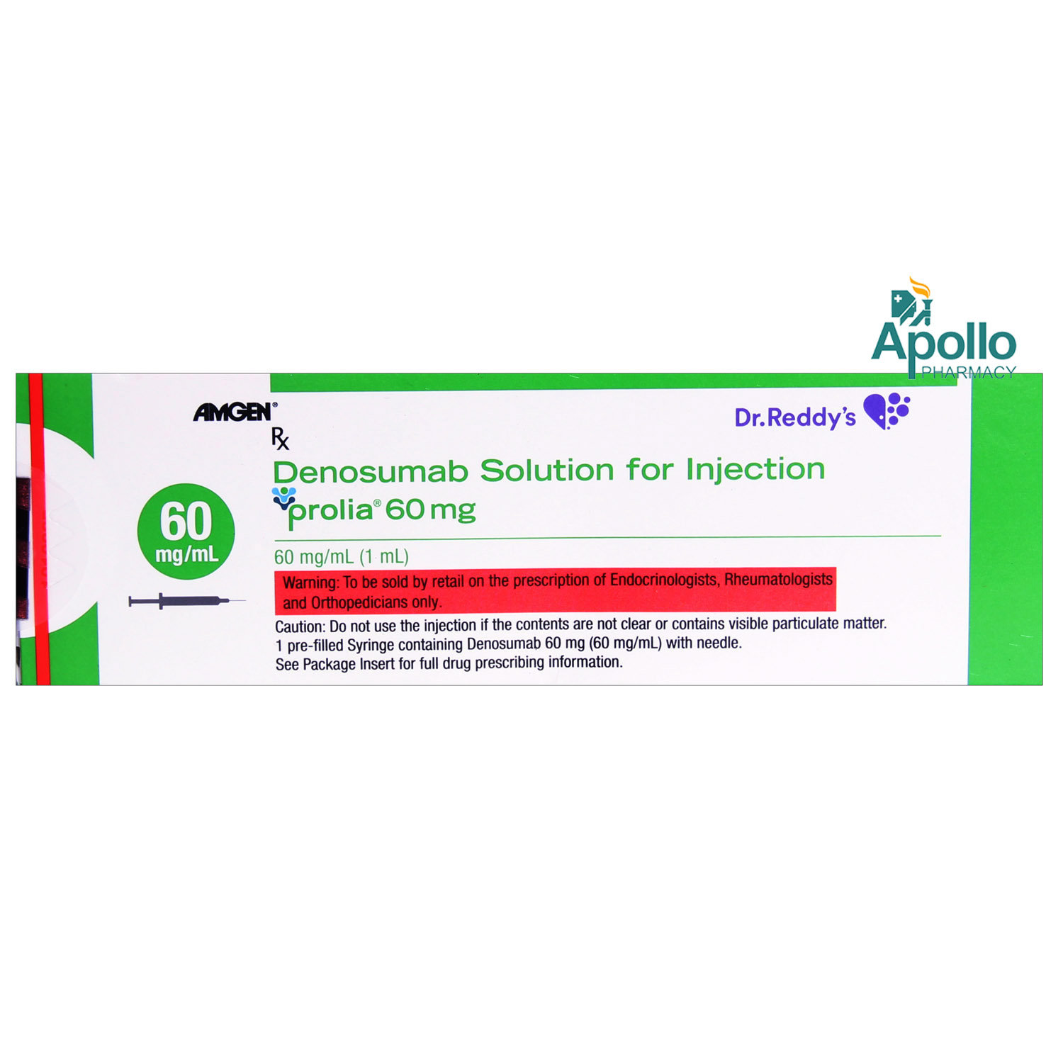 Prolia 60 mg Injection 1's Prolia 60 mg Injection 1's