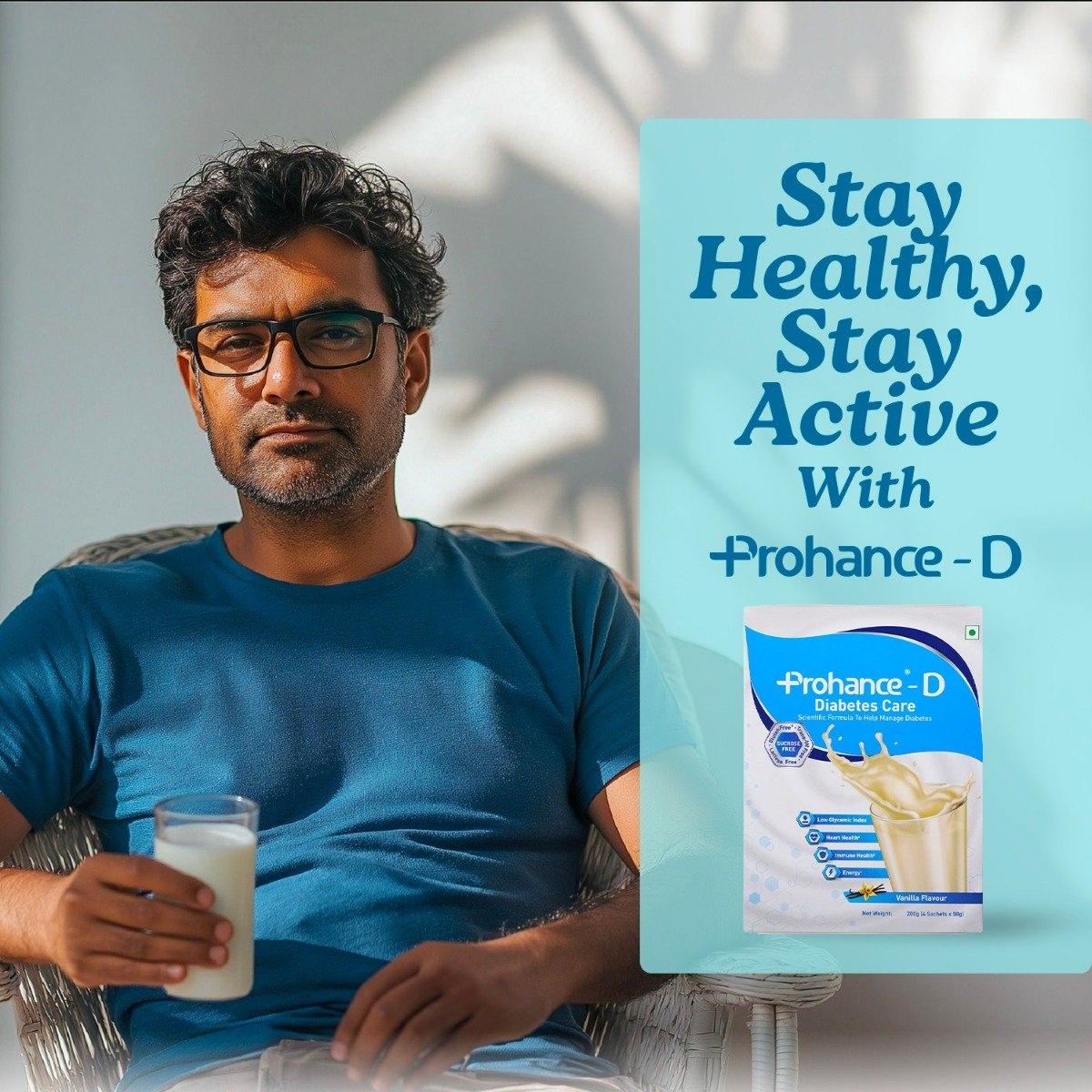 Prohance-D Vanilla Powder 200 gm, Pack of 1 Prohance-D Vanilla Powder 200 gm, Pack of 1