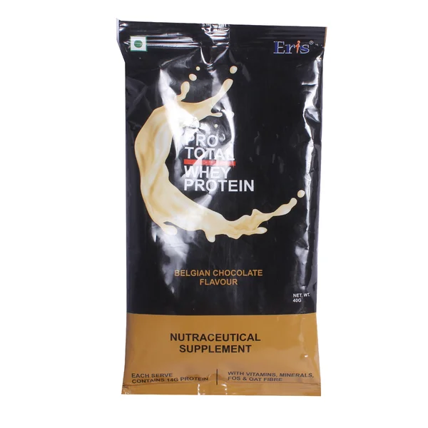 Prototal Whey Protein Belgian Chocolate Powder Sachet 40 gm, Pack of 1