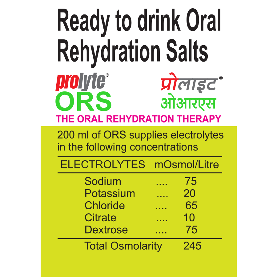 Prolyte ORS Nimbu Pani Flavour Energy Drink, 200 ml, Pack of 1 Prolyte ORS Nimbu Pani Flavour Energy Drink, 200 ml, Pack of 1