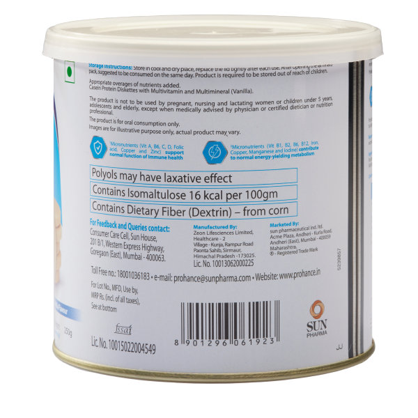 Prohance-D Vanilla Flavour Diskettes 250 gm, Pack of 1 Prohance-D Vanilla Flavour Diskettes 250 gm, Pack of 1