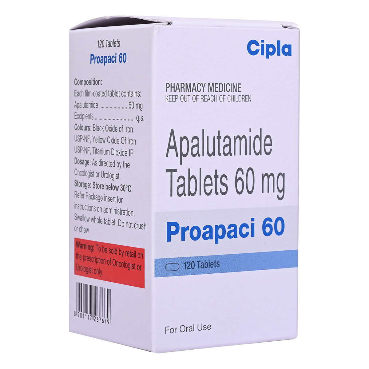 Proapaci 60 Tablet 120's, Pack of 1 Tablet Proapaci 60 Tablet 120's, Pack of 1 Tablet