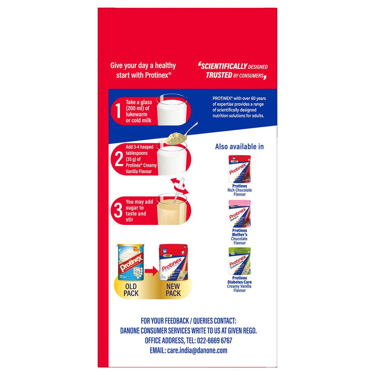 Protinex Creamy Vanilla Flavour Nutrition Powder for Adults, 1 kg, Pack of 1 Protinex Creamy Vanilla Flavour Nutrition Powder for Adults, 1 kg, Pack of 1