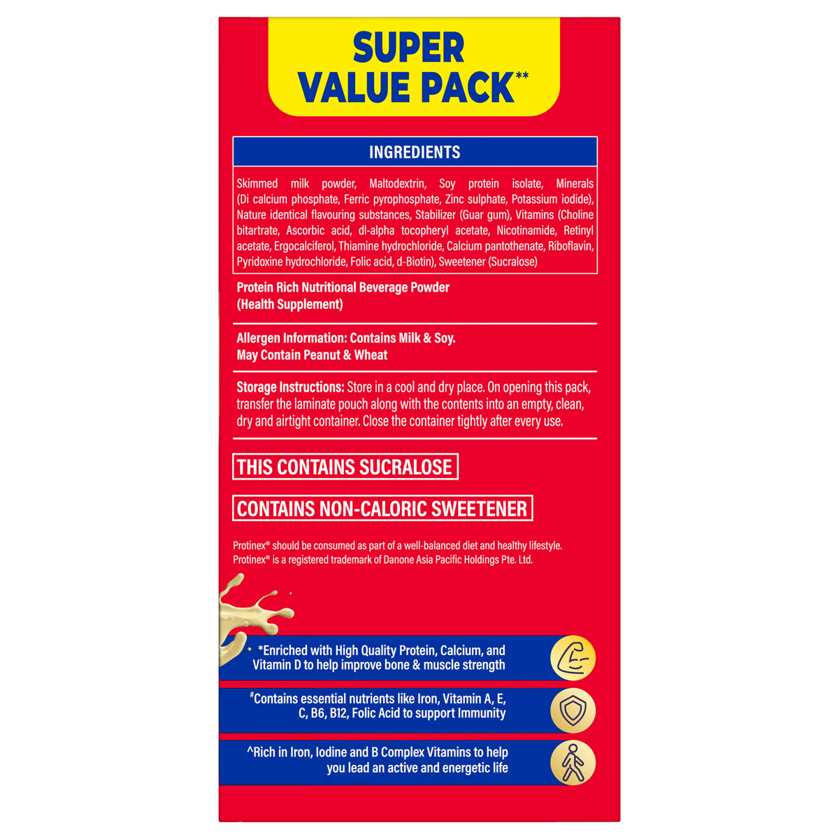 Protinex Creamy Vanilla Flavour Nutrition Powder for Adults, 1 kg, Pack of 1 Protinex Creamy Vanilla Flavour Nutrition Powder for Adults, 1 kg, Pack of 1