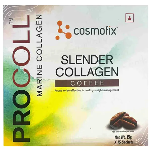Procoll Slender Collagen Coffee Flavour Sachet 15 x 15 gm