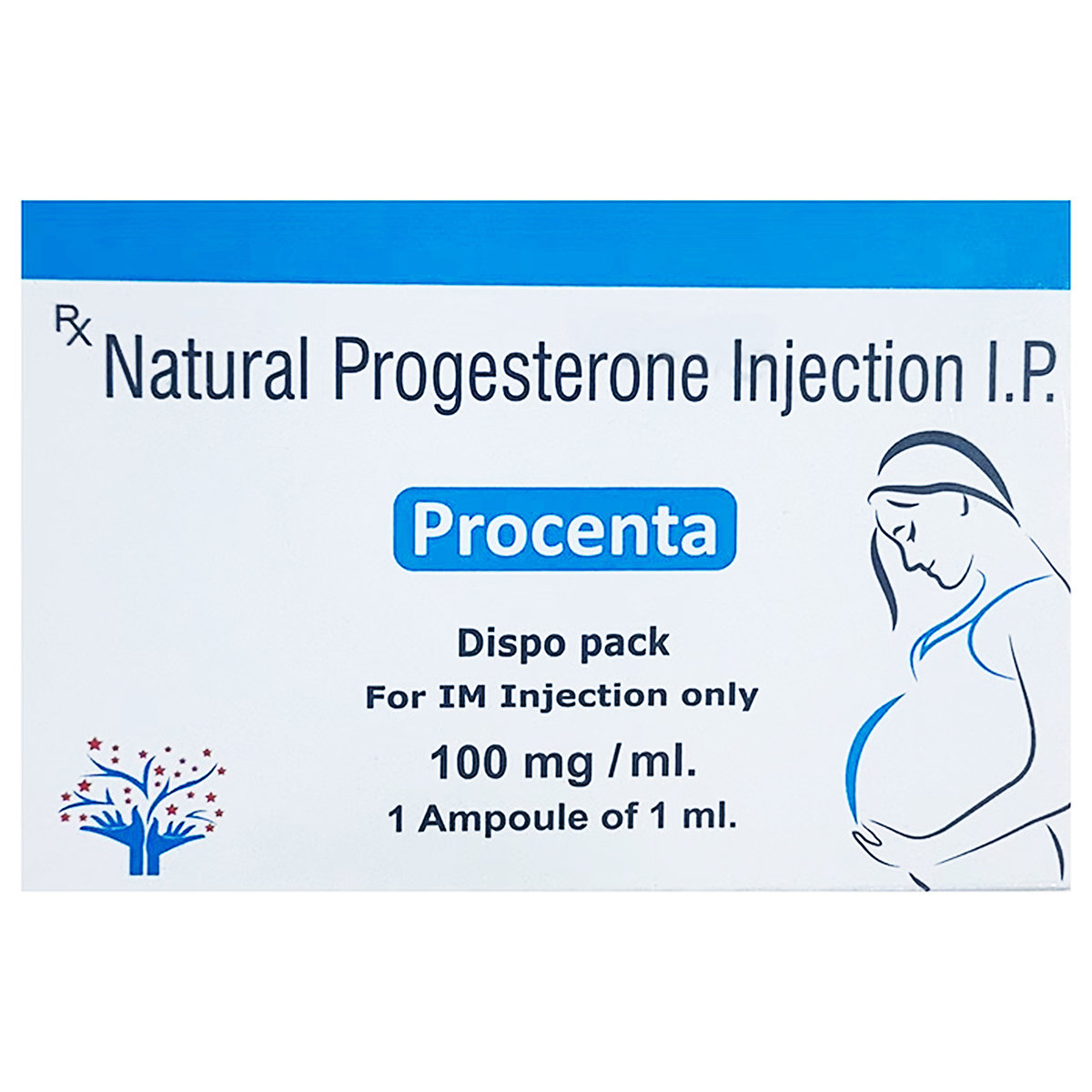 Procenta 100 mg/ml Injection 1's, Pack of 1 Procenta 100 mg/ml Injection 1's, Pack of 1