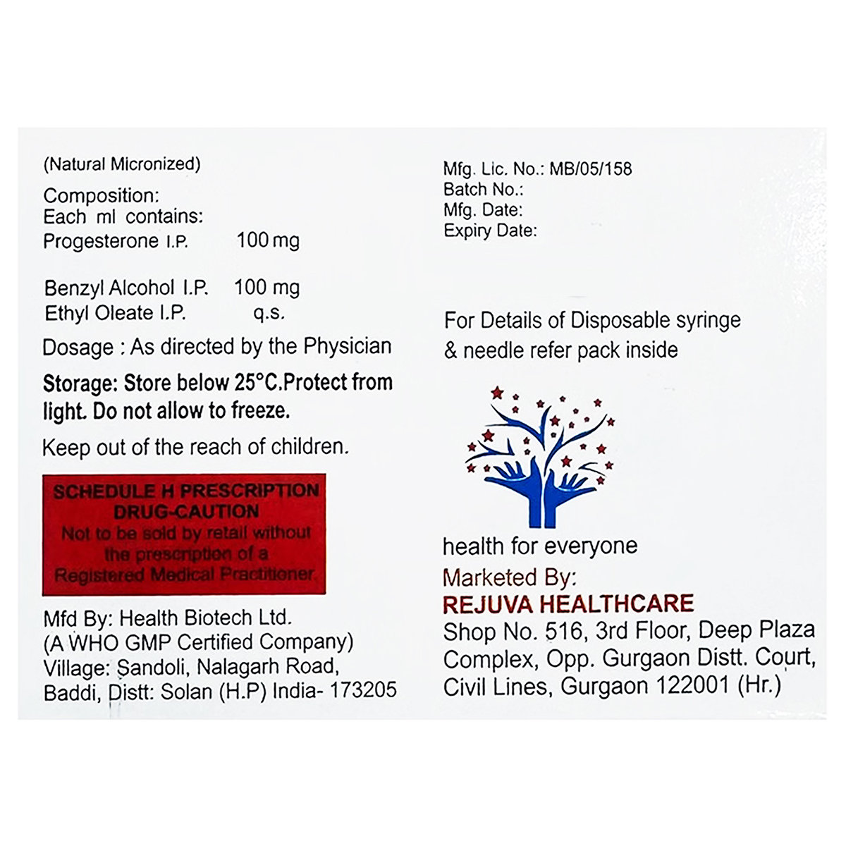 Procenta 100 mg/ml Injection 1's, Pack of 1 Procenta 100 mg/ml Injection 1's, Pack of 1