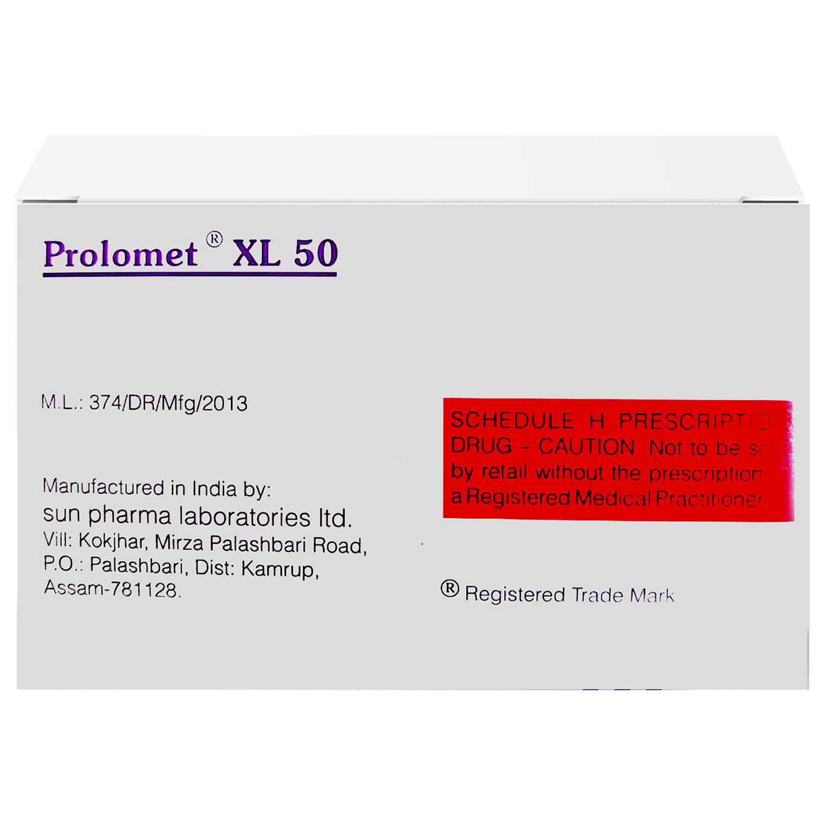 Prolomet XL 50 Tablet 15's, Pack of 15 TabletS Prolomet XL 50 Tablet 15's, Pack of 15 TabletS