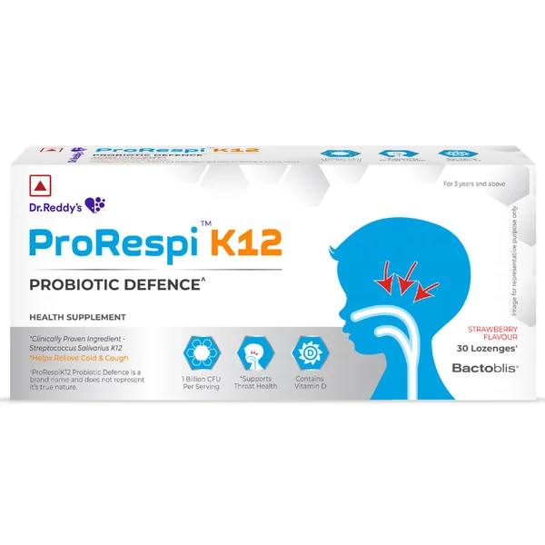 Prorespi K12 Strawberry Flavour Lozenges 3x10's