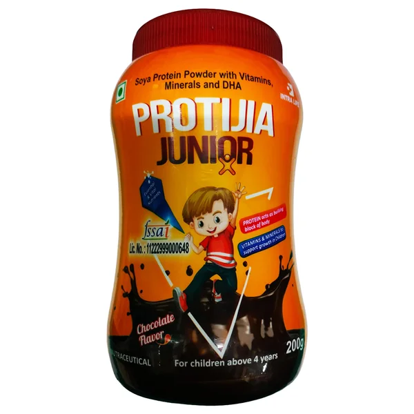 Protijia Junior Chocolate Flavour Powder, 200 gm Jar
