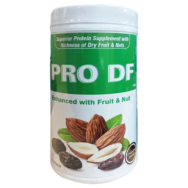 Pro Df Fruit & Nut Chocolate Flavour Powder, 200 gm Jar