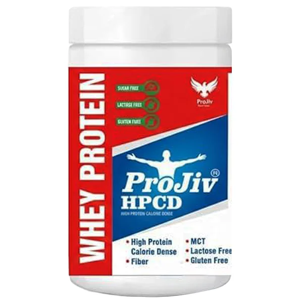 Projiv Hpcd Sugar Free Kulfi Flavour Whey Protein Powder, 500 gm