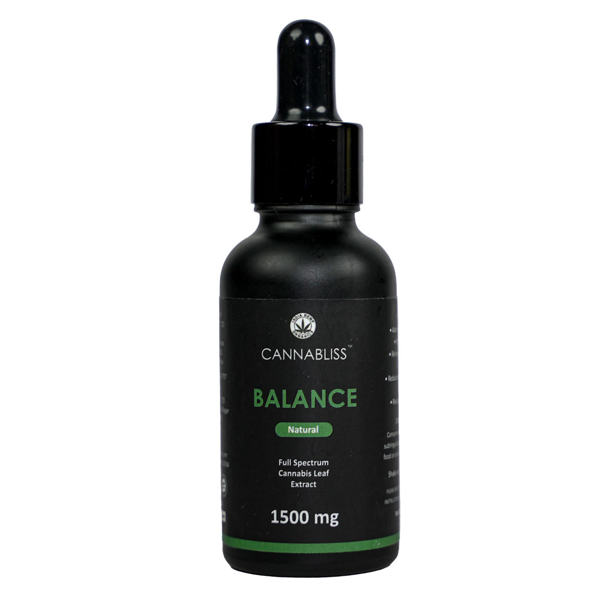 Buy Cannabliss Balance 1500 mg Oil, 30 ml Online