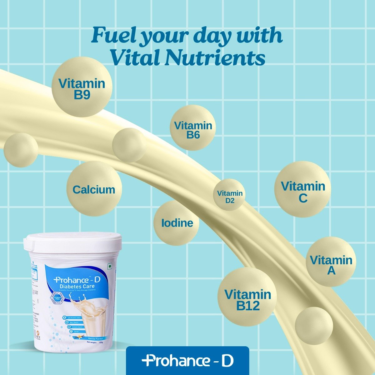 Prohance-D Sugar Free Vanilla Powder 400 gm, Pack of 1 Prohance-D Sugar Free Vanilla Powder 400 gm, Pack of 1