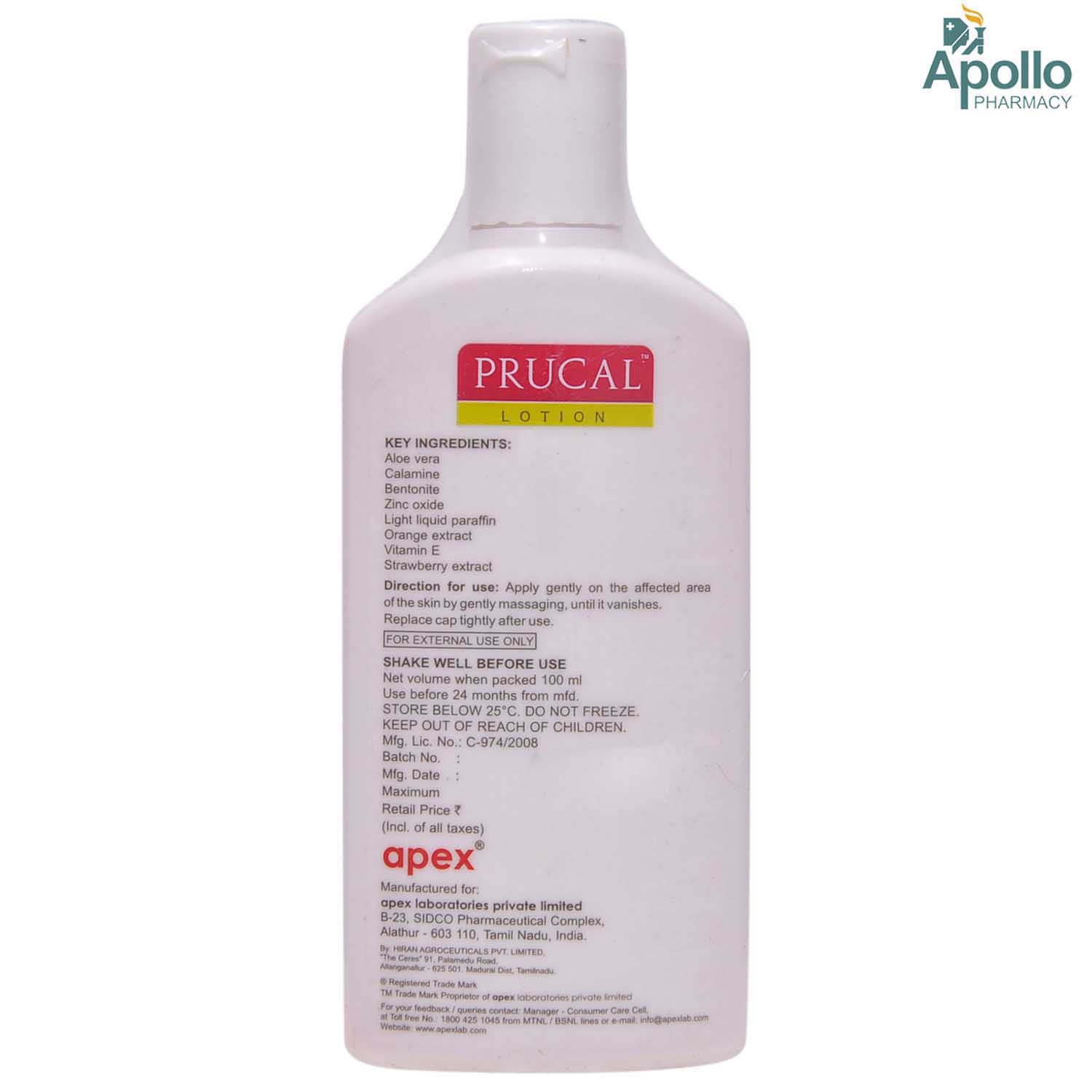 Prucal Lotion 100 ml, Pack of 1 Prucal Lotion 100 ml, Pack of 1