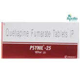 PSYNIL 25MG TABLET, Pack of 10 TABLETS