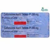 Pulmocef-250 Tablet 10's, Pack of 10 TABLETS