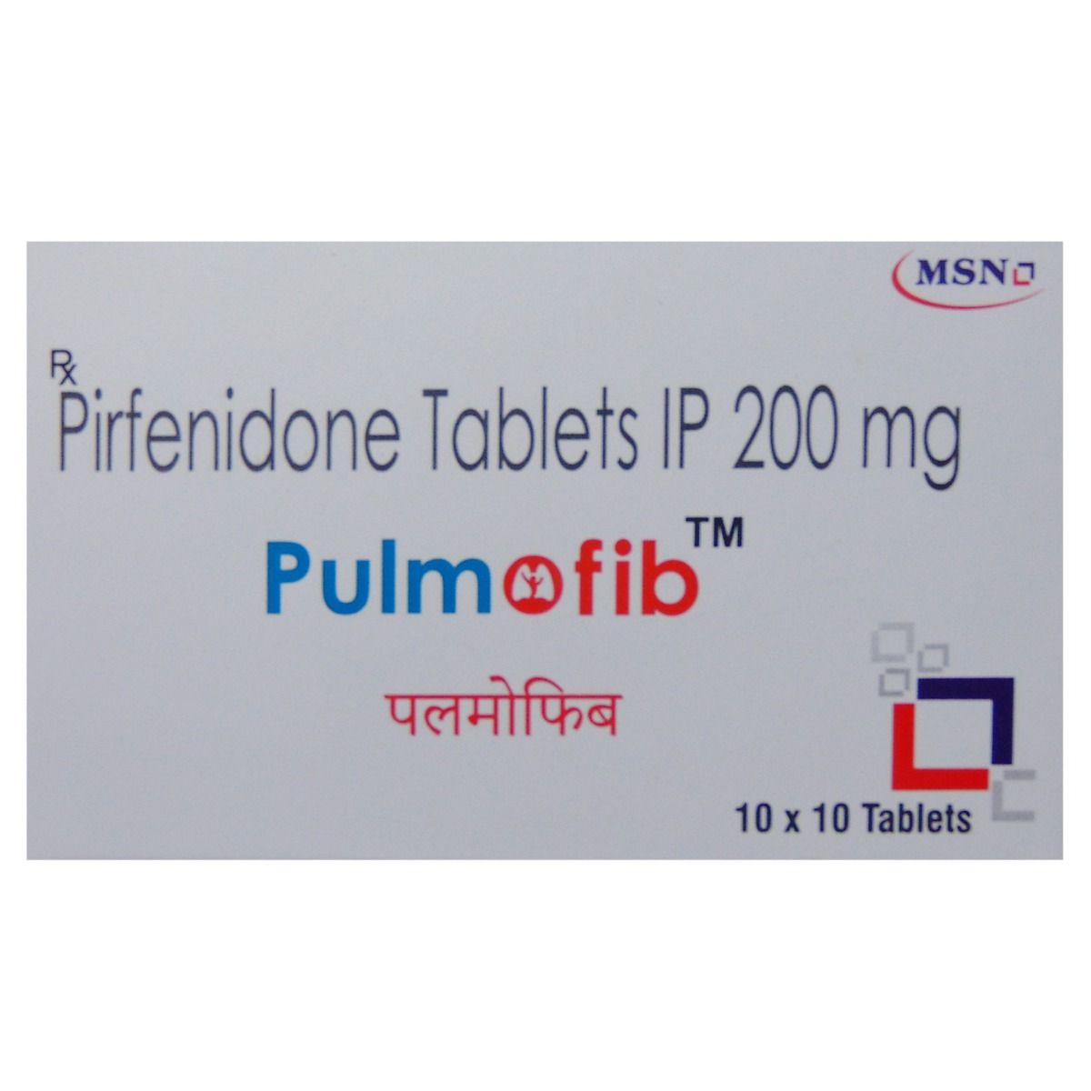 Pulmofib 200 mg Tablet 10's, Pack of 10 TabletS