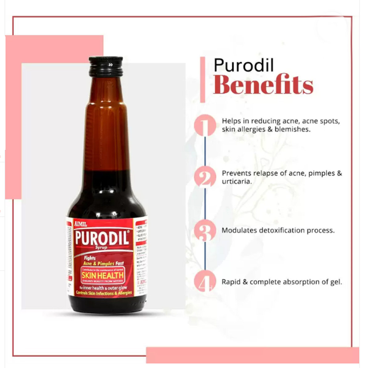 Aimil Purodil Syrup, 200 ml, Pack of 1 Aimil Purodil Syrup, 200 ml, Pack of 1