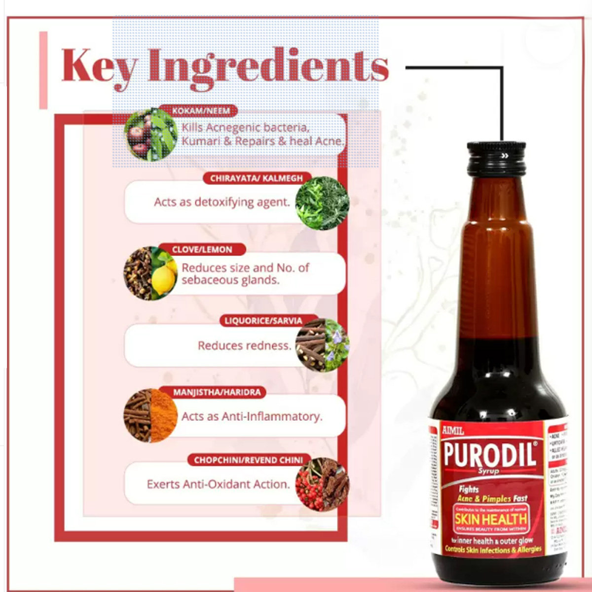 Aimil Purodil Syrup, 200 ml, Pack of 1 Aimil Purodil Syrup, 200 ml, Pack of 1